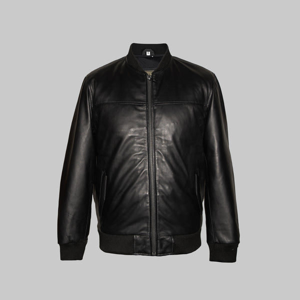 Leather Bomber Jacket – StreetSwagger