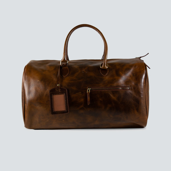 Real Leather Duffle Bag – Voyager