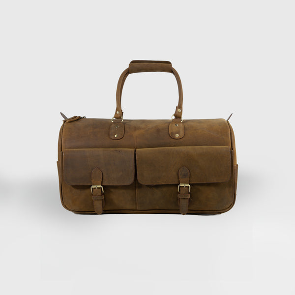 Real Leather Weekender Bag – Comrade